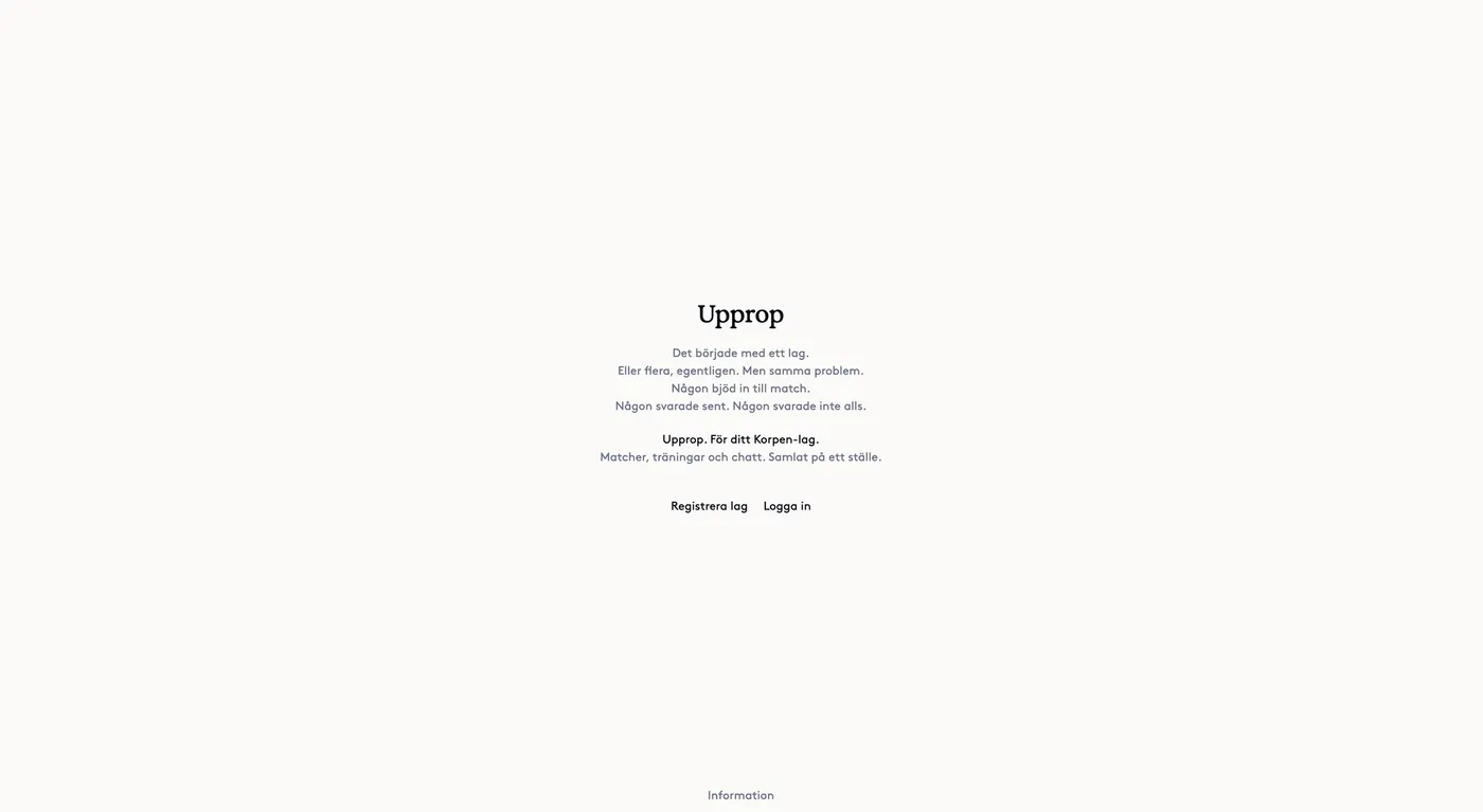Upprop